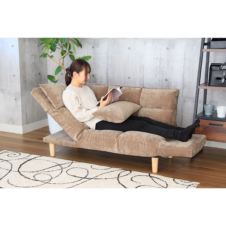 Amazon｜マナベインテリアハーツ 多機能ソファ グランデ｜ソファ
